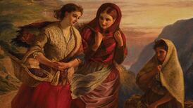 ‘Connemara Girls’   for sale at Dublin exhibition