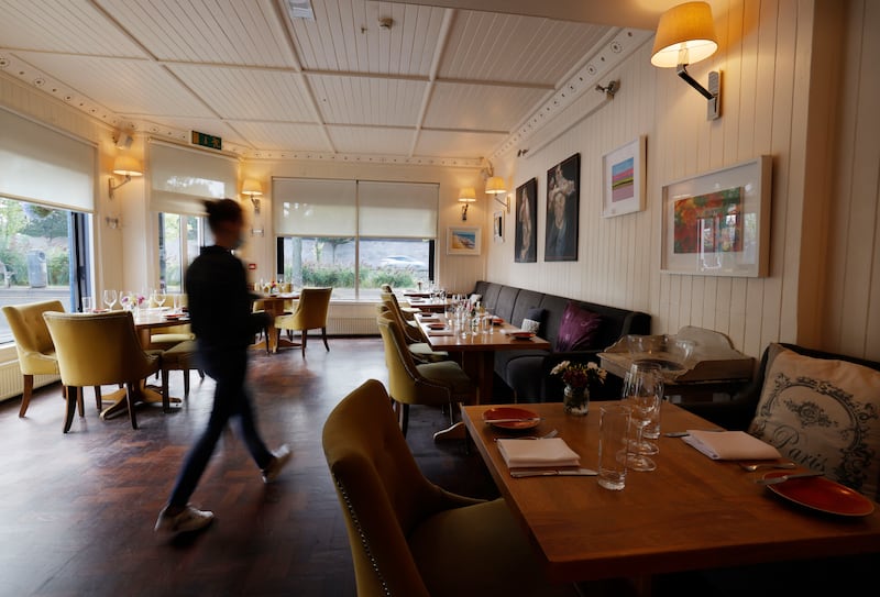 Lunch with a view at Locks. Photograph: Alan Betson