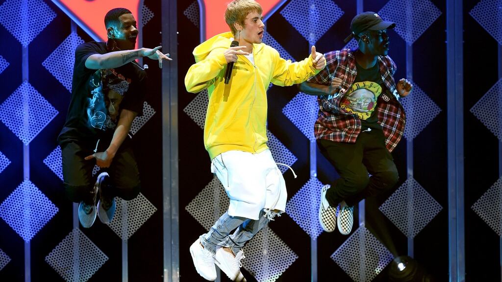 Justin Bieber: Dublin RDS concert follows sell-outr shows at 3Arena. Photograph: Kevin Winter/Getty Images/iHeartMedia