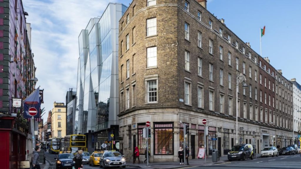 Renamed The Times building after The Irish Times moved out in 2006, the property was extended and restored by the Cavan-based P Elliott Group.