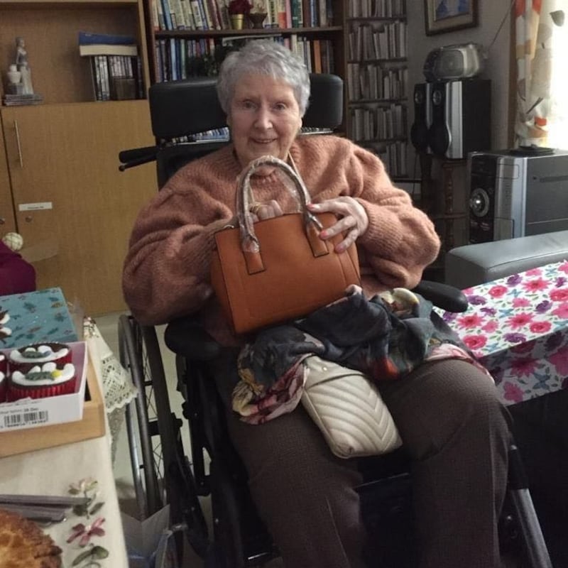 Rose Hegarty, who died in St Mary’s Hospital from Covid-19 on Monday, at the age of 84