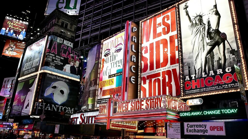 ‘Broadway is a major part of our state’s identity and economy, and we are thrilled that the curtains will rise again,’ said New York governor Andrew Cuomo. File photograph: iStock