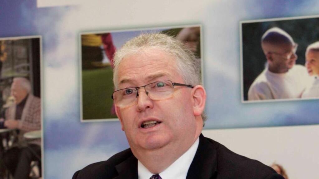 Tony O’Brien, director general of the HSE, at the publication of the ‘HSE Service Plan for 2014’. Photograph: Mark Stedman/Photocall Ireland