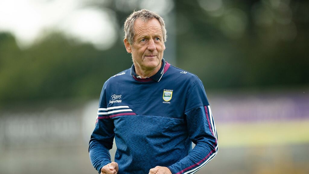 John Meyler: has guided Kilmoyley to another Kerry senior hurling title. Photograph: Tommy Dickson/Inpho