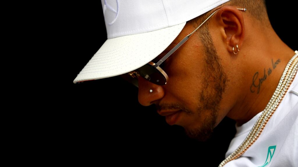 Lewis Hamilton supports the NFL protests but he says winning is the most important thing for him. Photograph: Clive Rose/Getty Images