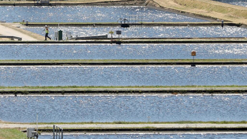 Vartry Reservoir water treatment works in Co Wicklow. A nationwide ban on hosepipes is in place in a bid to preserve water. Photograph: PA
