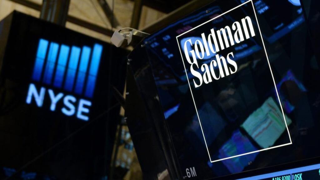 Goldman Sachs is expected to to have earned $3.92 in profit per share, down 4.5 per cent from the same period a year earlier. Photograph: Justin Lane/EPA
