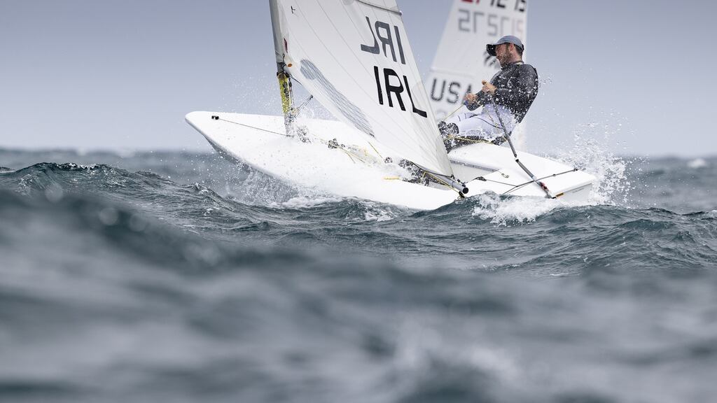 Finn Lynch secured a landmark silver medal in Barcelona. Photograph: David Branigan/Inpho