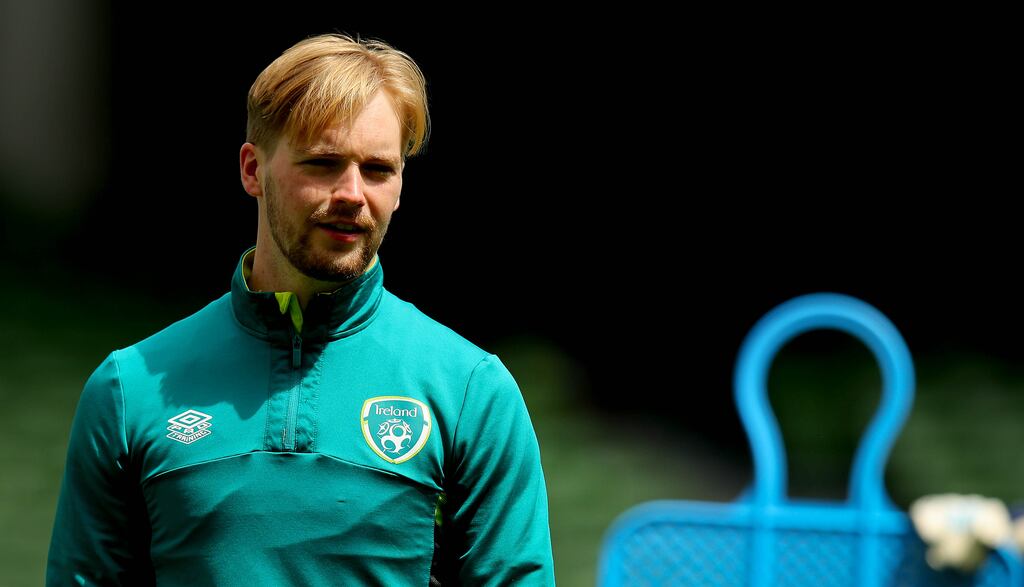 Caoimhín Kelleher: will have to decide how long he wants to play understudy to first-choice goalkeeper Allison at Liverpool. Photograph: Ryan Byrne/Inpho