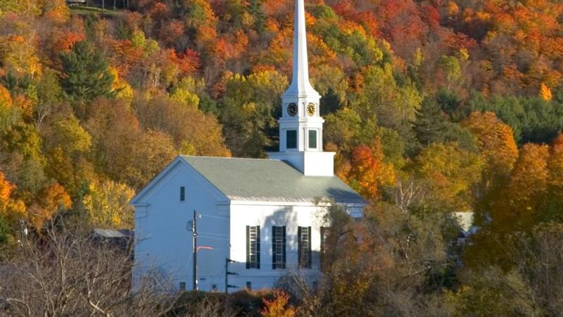 Stowe, Vermont:  New England is a world-famous a magnet for ‘leaf peepers’