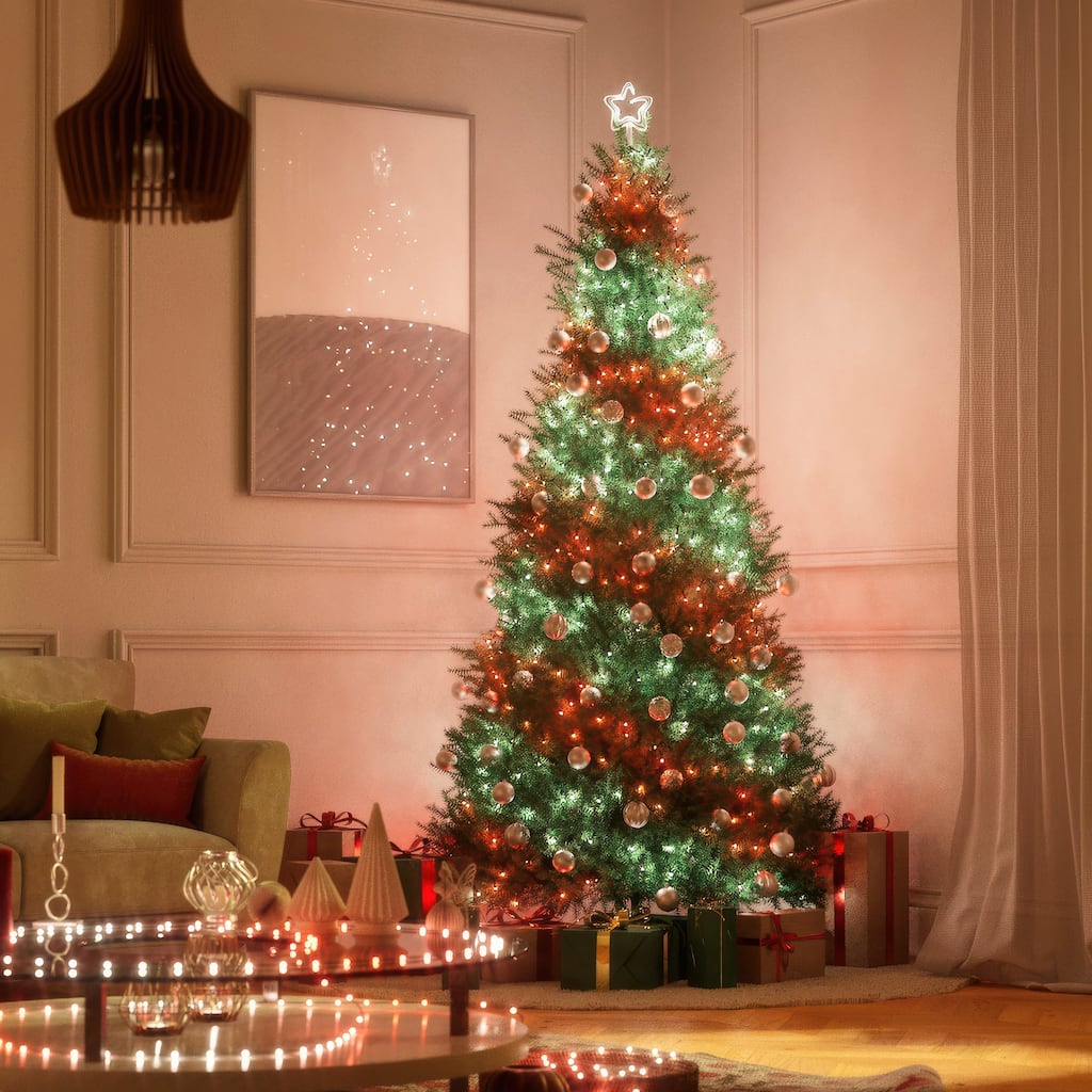 Twinkly tree topper: a star is born