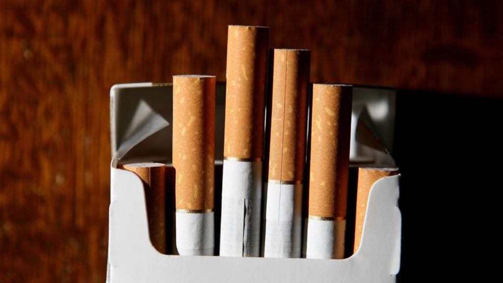 The Health Identifiers Bill 2013, which will introduce plain packaging for tobacco products, has won cross-party support. Photograph: Martin Rickett/PA Wire