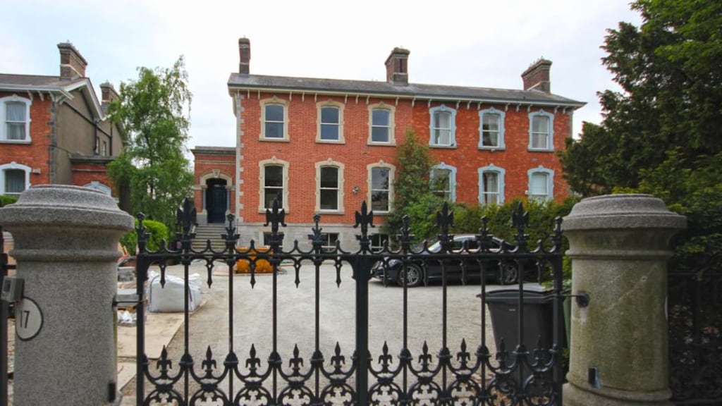 17 Ailesbury Road, Ballsbridge: being upgraded by Green REIT managing director Pat Gunne