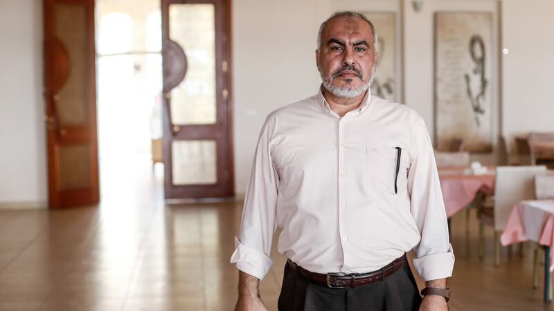 Ghazi Hamad, a member of the Hamas political council. ’Everything here is frozen,’ he says of the political situation. Photograph: Hosam Salem/The New York Times