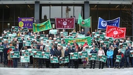 ‘There is huge anger’: Farmers protest Fair Deal scheme