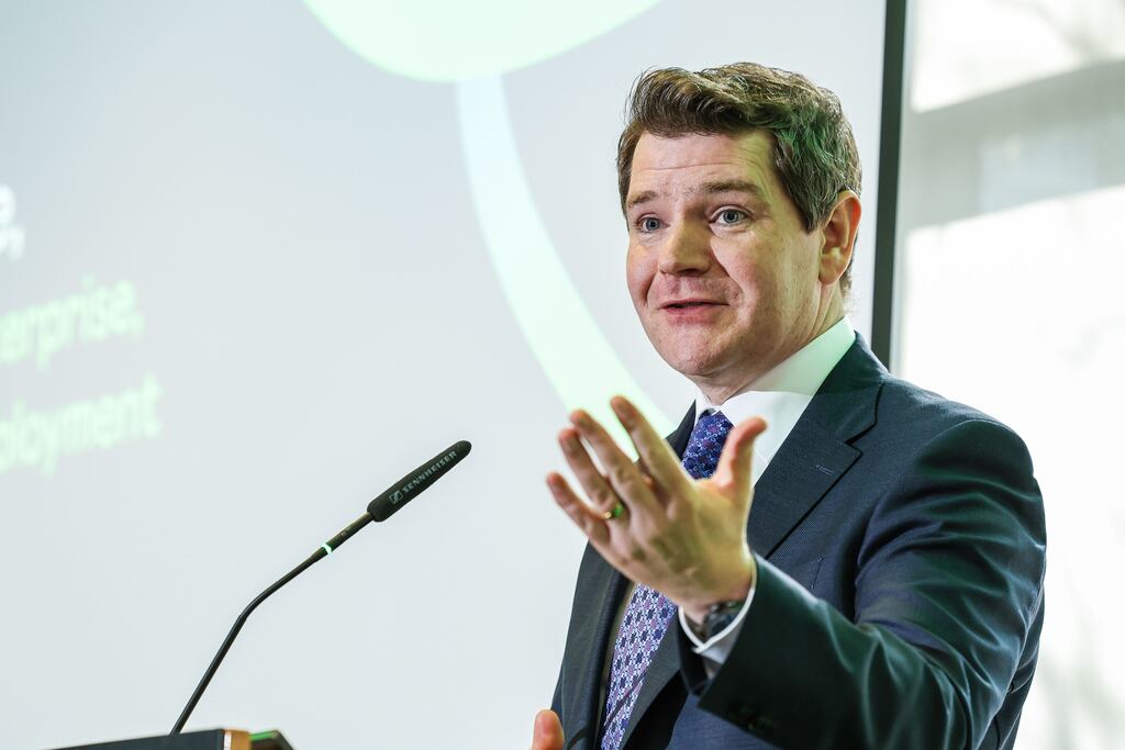 Commenting on the launch of Government’s action plan on the promotion of collective bargaining, the Minister for Enterprise, Peter Burke said: “A strong and well-functioning collective bargaining system is an important element in the economy to support and promote fair wages, particularly in low paid sectors. Photograph: Orla Murray/Coalesce