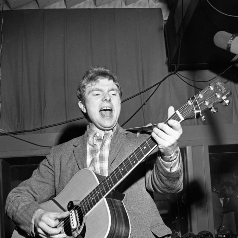 Van Morrison at a recording session in New York in 1967. Photograph: PoPsie Randolph/Michael Ochs Archives/Getty Images