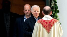 Going to Saturday evening Mass with the US president