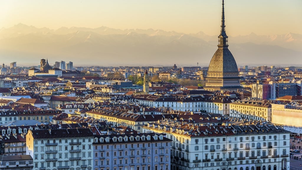 Turin city: Chiara Appendino, the new mayor of Turin, has pledged  to promote vegetarian and vegan diets as a ‘priority’ in her administration. Photograph: iStockphoto