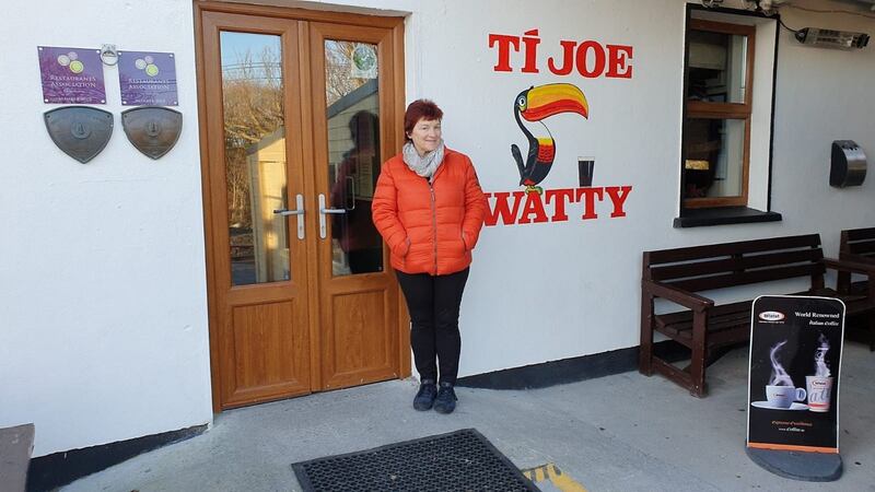 Grace O’Malley, owner of Joe Watty’s Bar