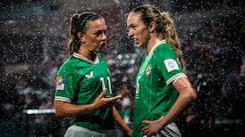 Katie McCabe’s all-action display not enough to nudge Ireland over the line