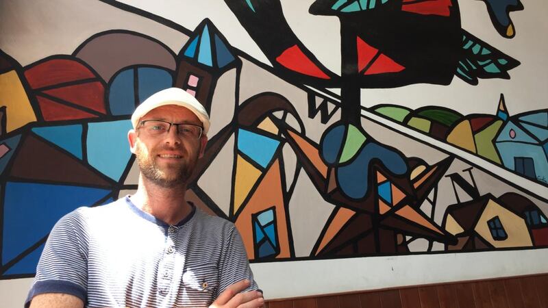 Peter Couch, a 39-year-old barman from Ballymun, says the pace of life and cost of living in Spain convinced him that moving to Torremolinos in 2013 was the right decision. Photograph: Guy Hedgecoe