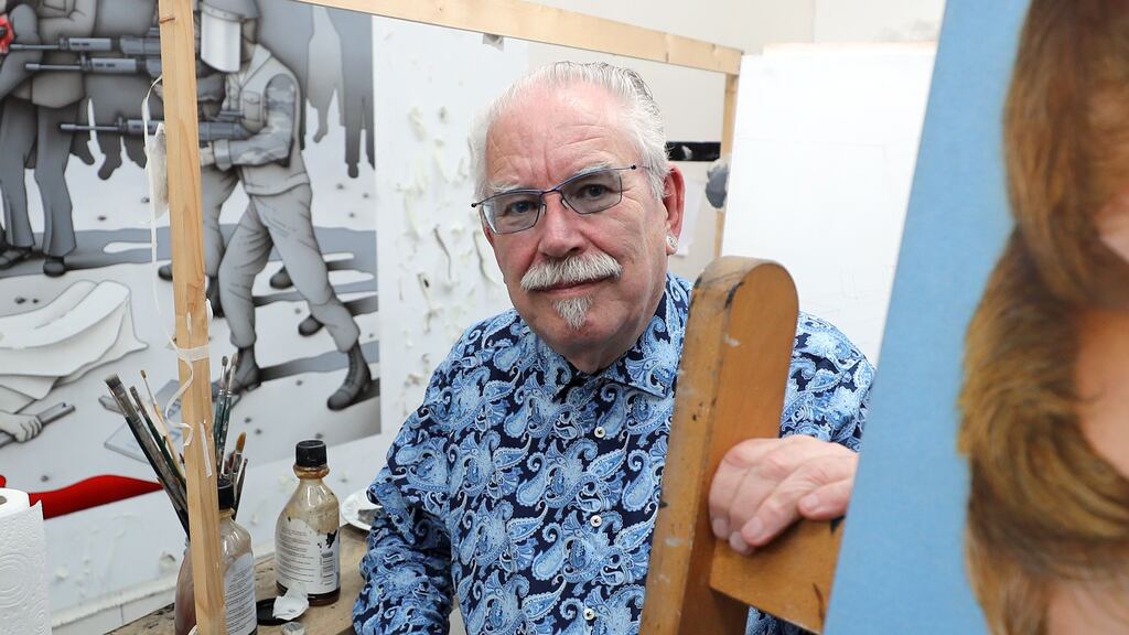 Robert Ballagh in his studio last year. Photograph: Photograph Nick Bradshaw