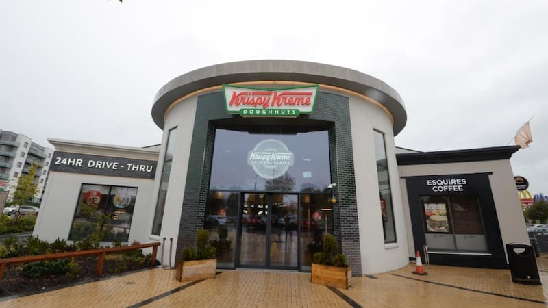 Krispy Kreme Doughnuts, Blanchardstown Centre, Dublin. Photograph: Dara Mac Dónaill Times