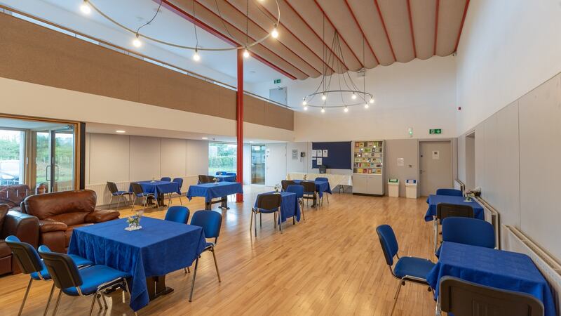 The hall at the Aiséirí addiction treatment centre in Cahir,  Co Tipperary. Photograph: Dylan Vaughan