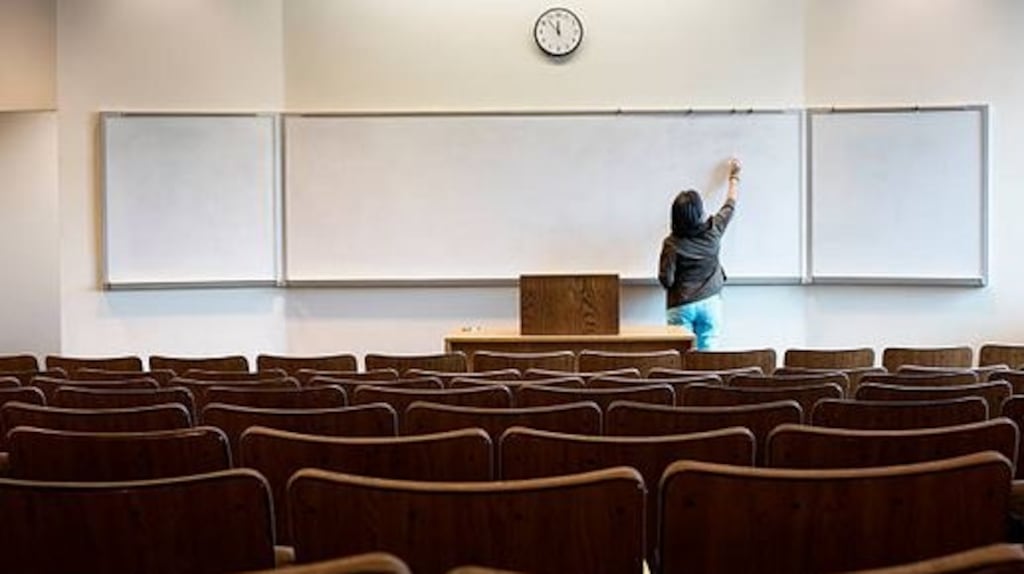 Irish universities argue they should be given much greater freedom to hire staff now that many of them are generating the bulk of their incomes privately. Photograph: Getty Images