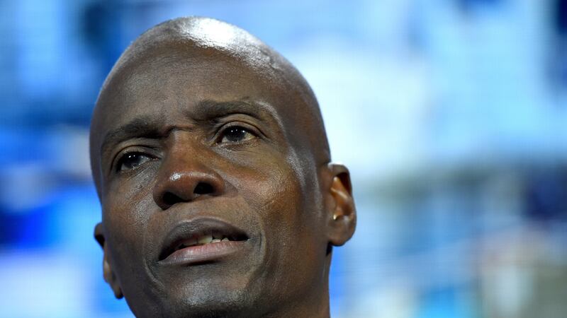 President of the Republic of Haiti Jovenel Moise speaks during the 2018 Concordia Annual Summit in New York. Photograph: Getty Images for Concordia Summit