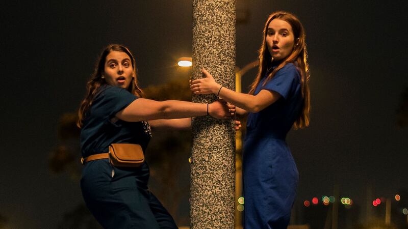 New this week: Beanie Feldstein and Kaitlyn Dever in Booksmart