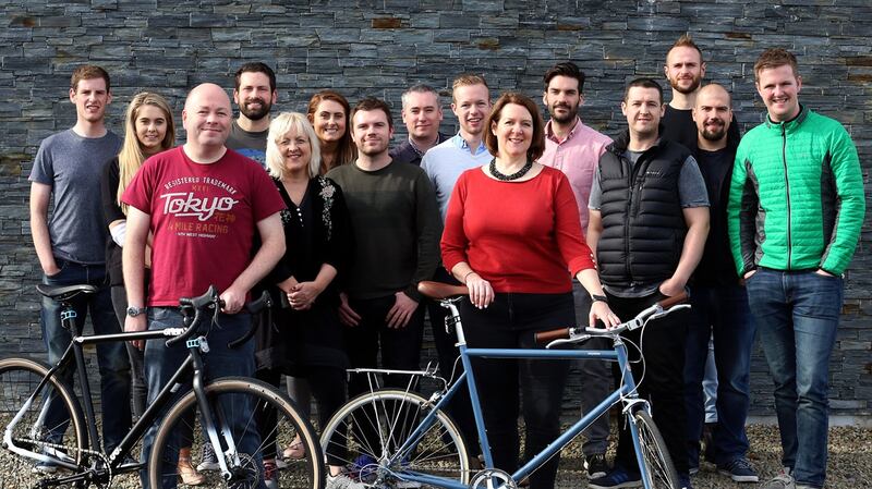 Irene and Philip McAleese and their See.Sense team: they make smart bicycle lights and technology for cyclists in two factories in Northern Ireland.