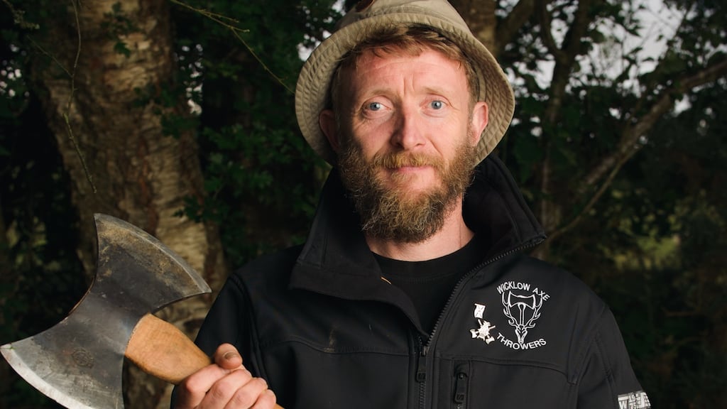 Heath Dawson of Firefox Bushcraft discovered the Irish appetite for axe-related activity when showing a group how to whittle wood to make spoons.