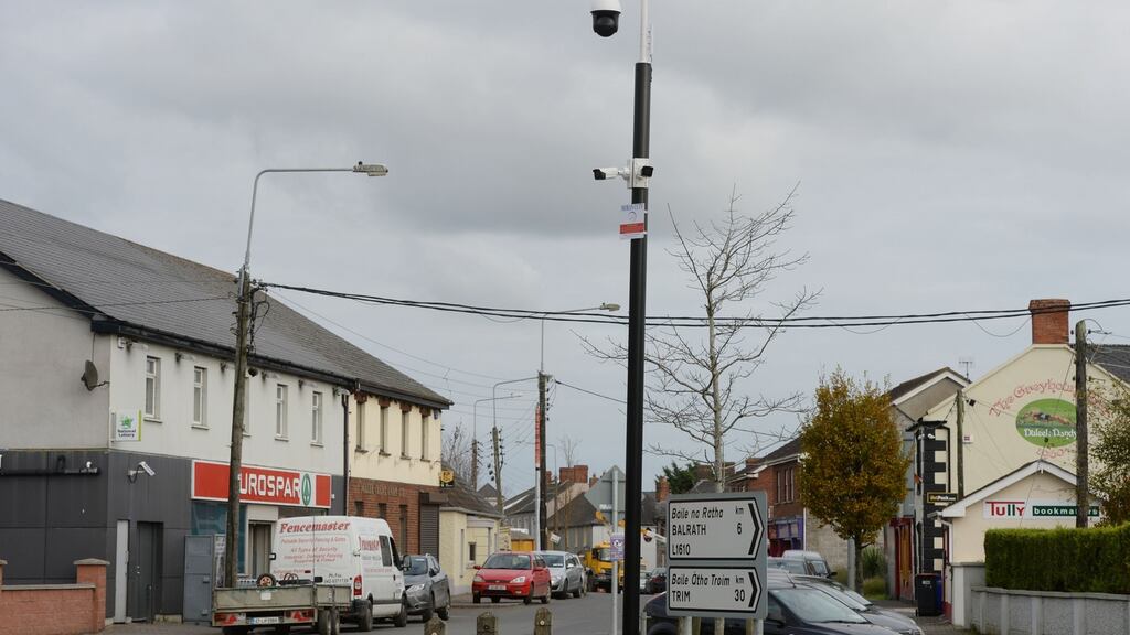 CCTV cameras in Duleek, Co Meath. File photograph: Alan Betson