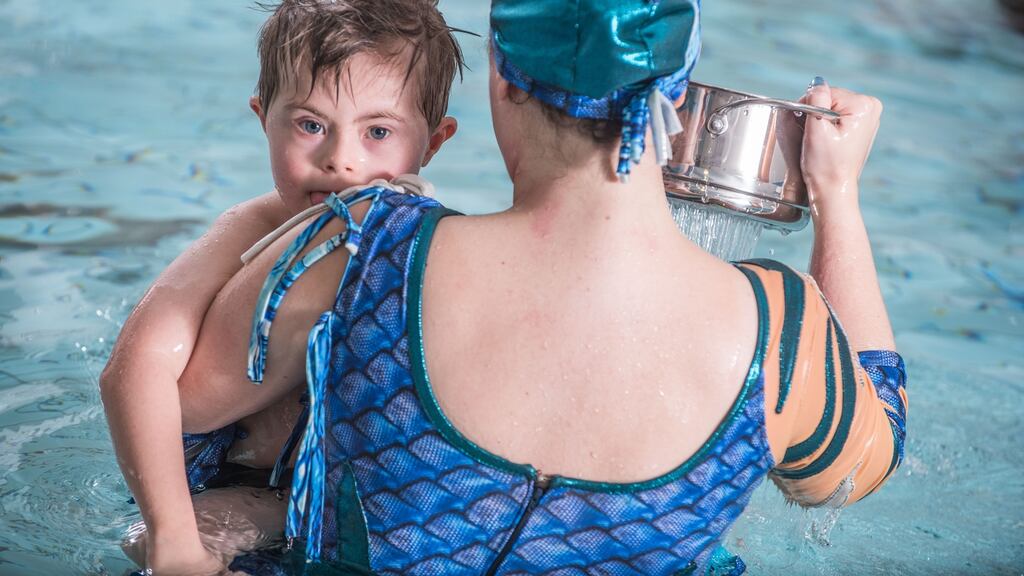 Production shot from ‘Into the Blue’. Photograph: Neil Harrison