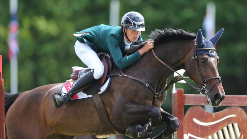 Bertram Allan and Ireland were edged out in Sweden. Photograph: Lorraine O’Sullivan/Inpho