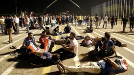 Iraq state of emergency as protesters camp outside parliament