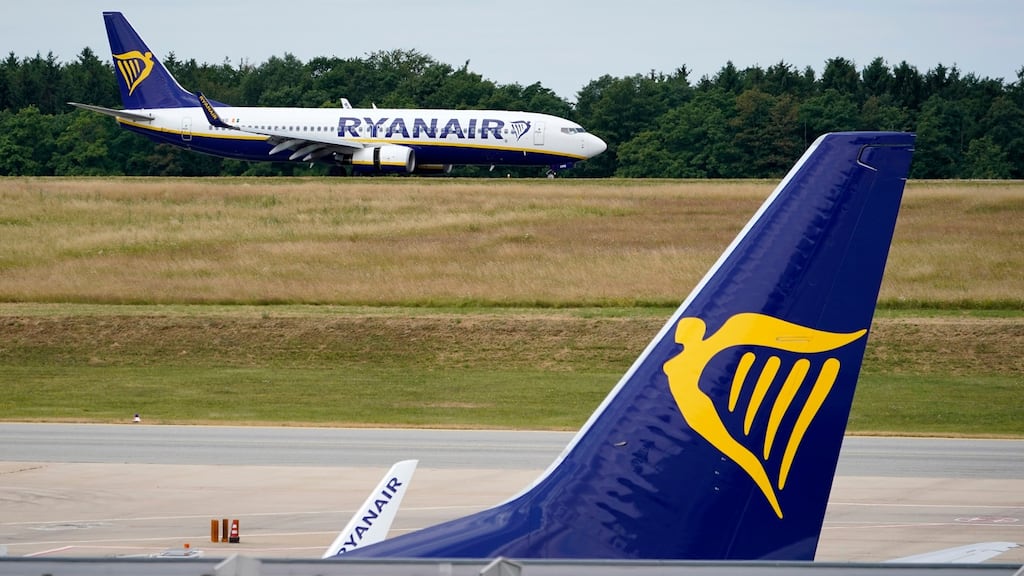 Peter Bellew, Ryanair’s chief operating officer, said that Ryanair has a surplus of 300 pilots and is offering unpaid leave and job shares to pilots over the winter. Photograph: Ronald Wittek/EPA