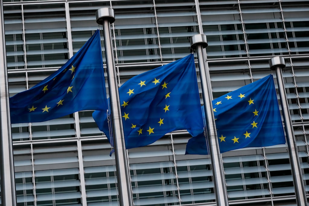 Dublin has always viewed 'Europe' as a means of escaping its own history, but never really as a destination it can help shape and build in its own right. Photograph: Stephanie Lecocq/EPA