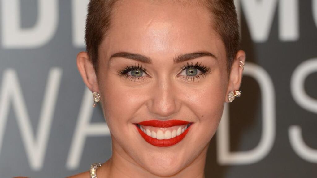 ‘Is cuma liom faoi Miley Cyrus’. grianghraf: doug peters/pa wire