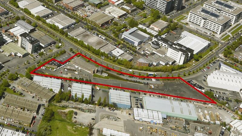 The Sandyford site extends to 1.51 hectares (3.74 acres) and has extensive frontage on to Heather Road