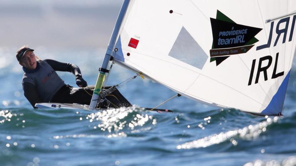 Annalise Murphy in action yesterday. ©INPHO/Cathal Noonan