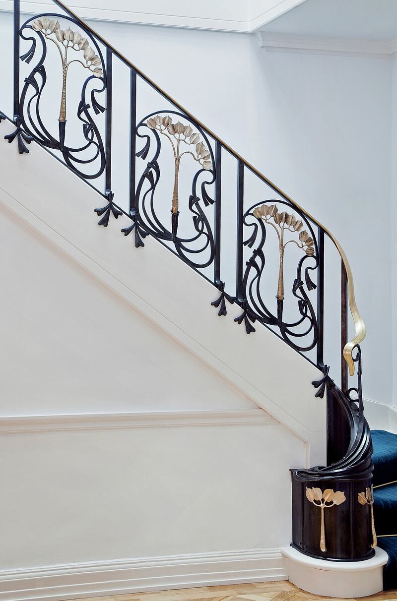 A staircase from Bushy Park Ironworks