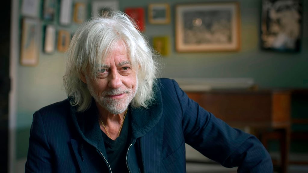 Bob Geldof has long campaigned on issues such as famine and international aid. Photograph: Brook Lapping/BBC