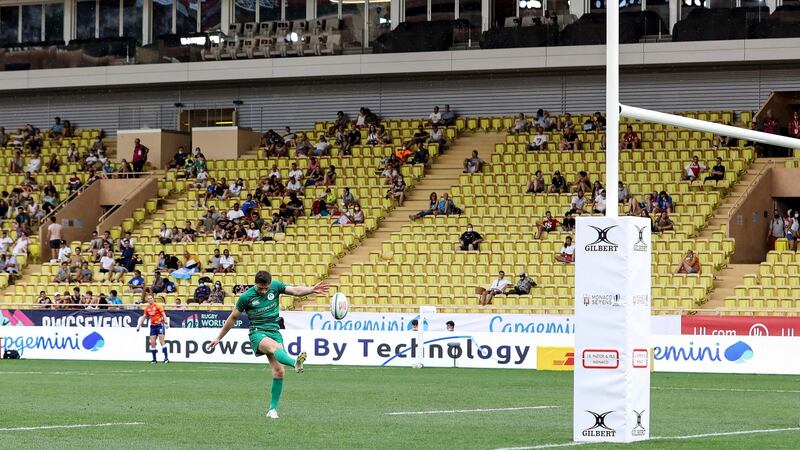World Rugby Sevens Repechage, Stade Louis II, Monaco in June this year where Ireland played Hong Kong. File photograph: Inpho