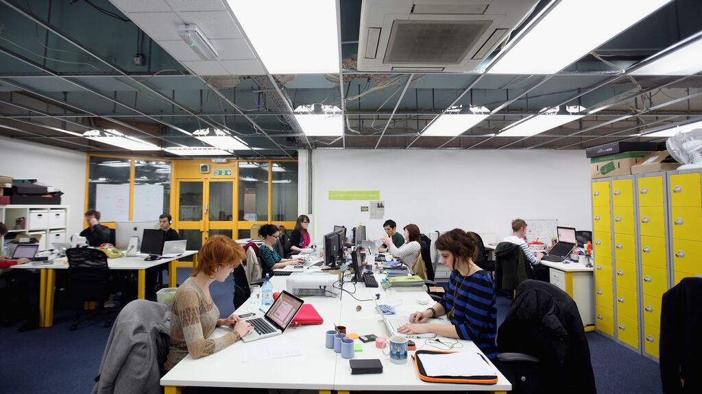 In a survey of millennials by Deloitte, two-thirds said they hoped to be working for a different organisation in five years or sooner. (Photograph: Oli Scarff/Getty Images)