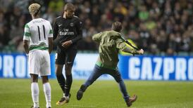 Celtic fined €10,000 for PSG pitch invader