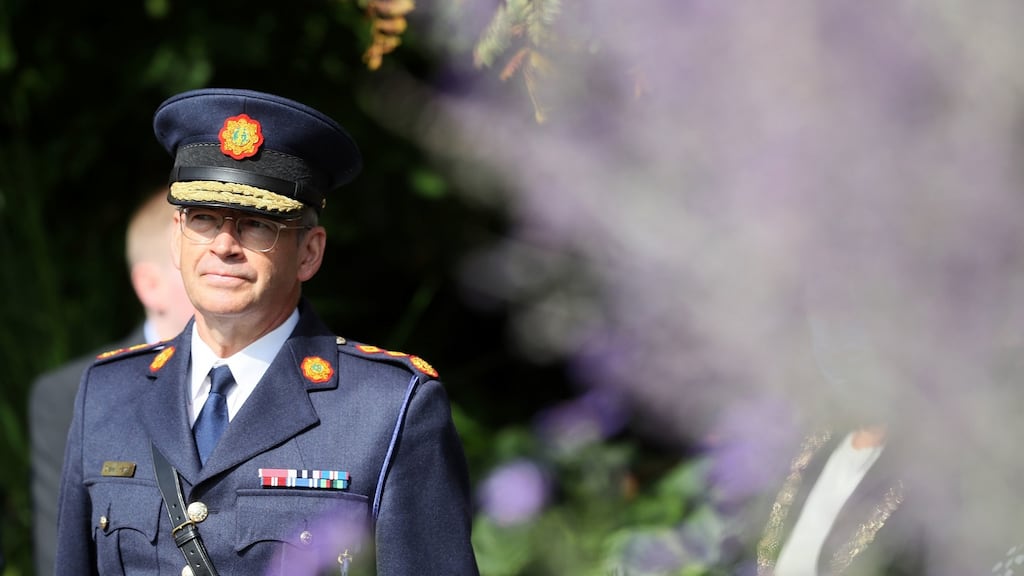 Garda Commissioner Drew Harris: ‘We are asking people to be sensible and to follow the chief medical officer’s advice.’ Photograph: Brian Lawless/PA Wire