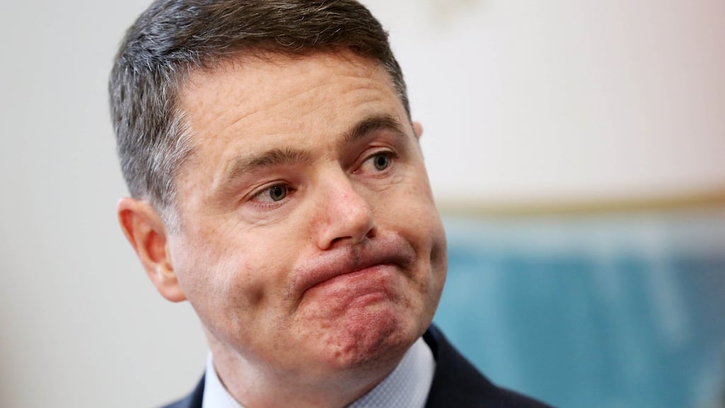 Minister for Finance Paschal Donohoe: confirmed he had begun transferring his shares in drinks giant Diageo to his wife. Photograph: Sam Boal/Rollingnews.ie
